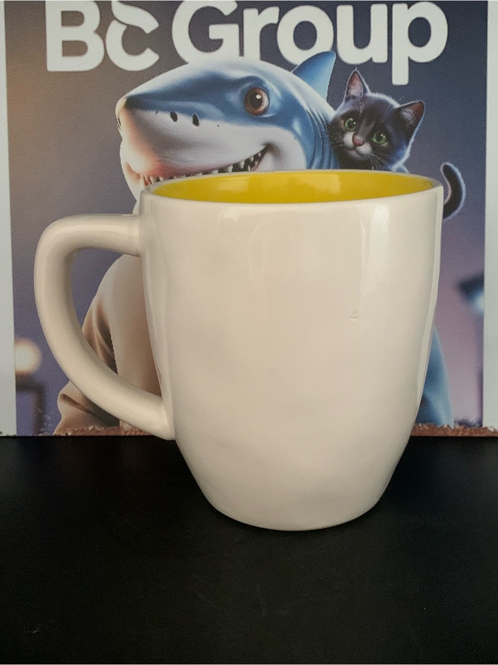 Pre Owned Rae Dunn Artisan Collection By Magenta Smile Script Coffee Tee Mug - Picture 6 of 11
